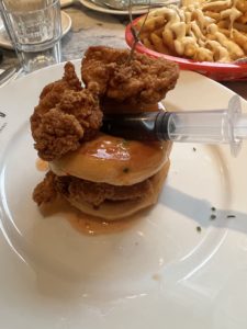 The amazing fried chicken donut
